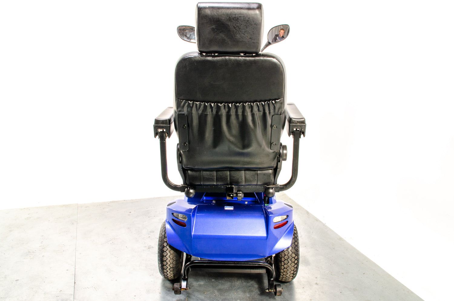 Sunrise Medical Sterling S425 Used Mobility Scooter 8mph Blue Midsize Pneumatic Pavement 13331