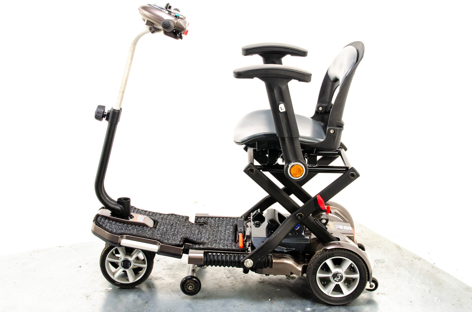 TGA Minimo Used Mobility Scooter Small Compact Folding Travel Lithium Battery Lightweight 13332