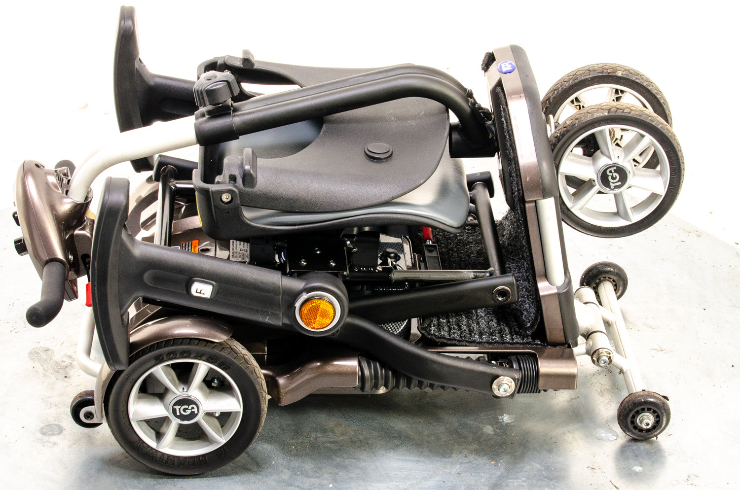 TGA Minimo Used Mobility Scooter Small Compact Folding Travel Lithium Battery Lightweight 13332