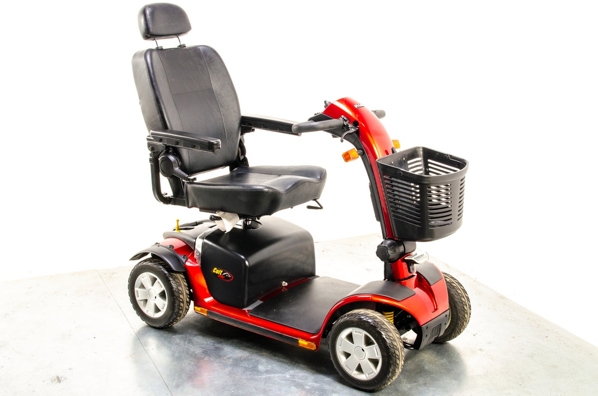 Pride Colt Sport Used Electric Mobility Scooter 8mph Transportable Suspension Pavement Road Legal Red 13503