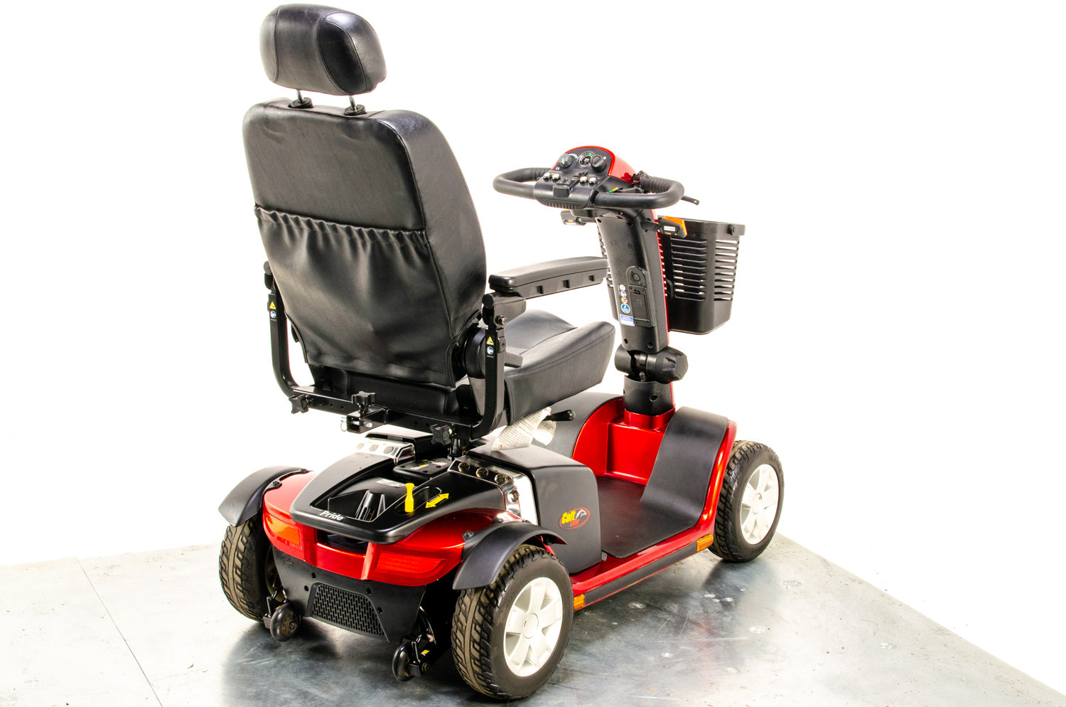 Pride Colt Sport Used Electric Mobility Scooter 8mph Transportable Suspension Pavement Road Legal Red 13503