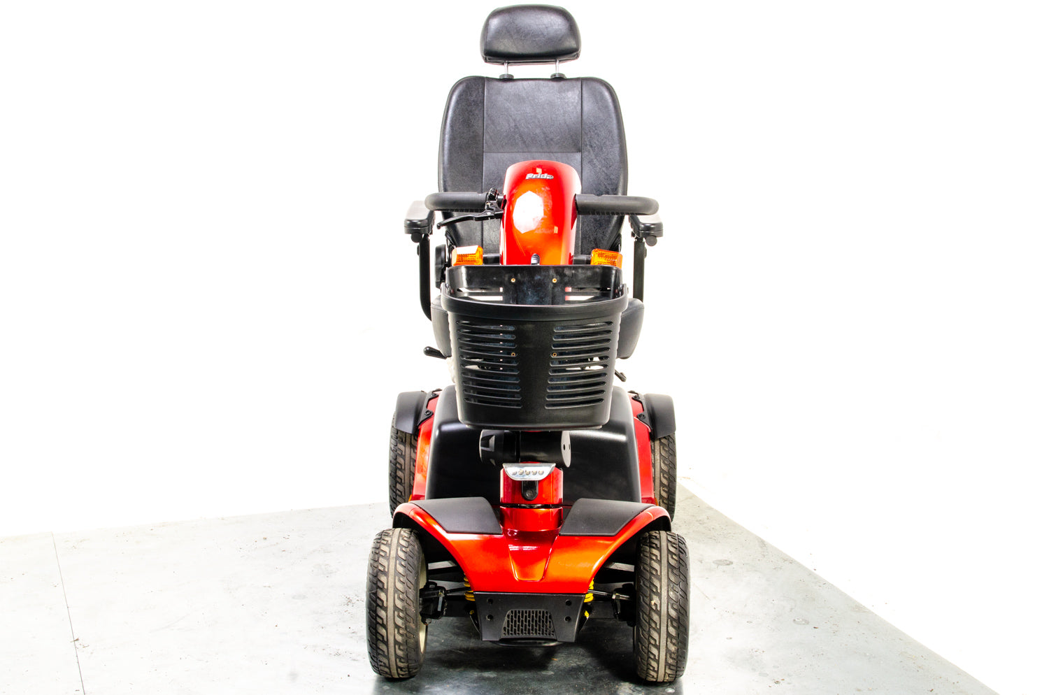 Pride Colt Sport Used Electric Mobility Scooter 8mph Transportable Suspension Pavement Road Legal Red 13503 Secondary image