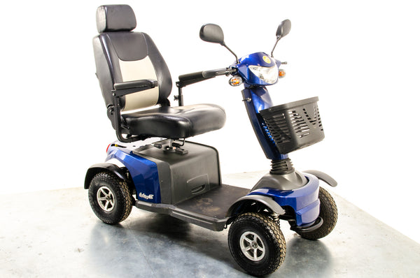Van Os Galaxy II Used Mobility Scooter 8mph Large Comfy Class 3 Road Legal Blue 13288