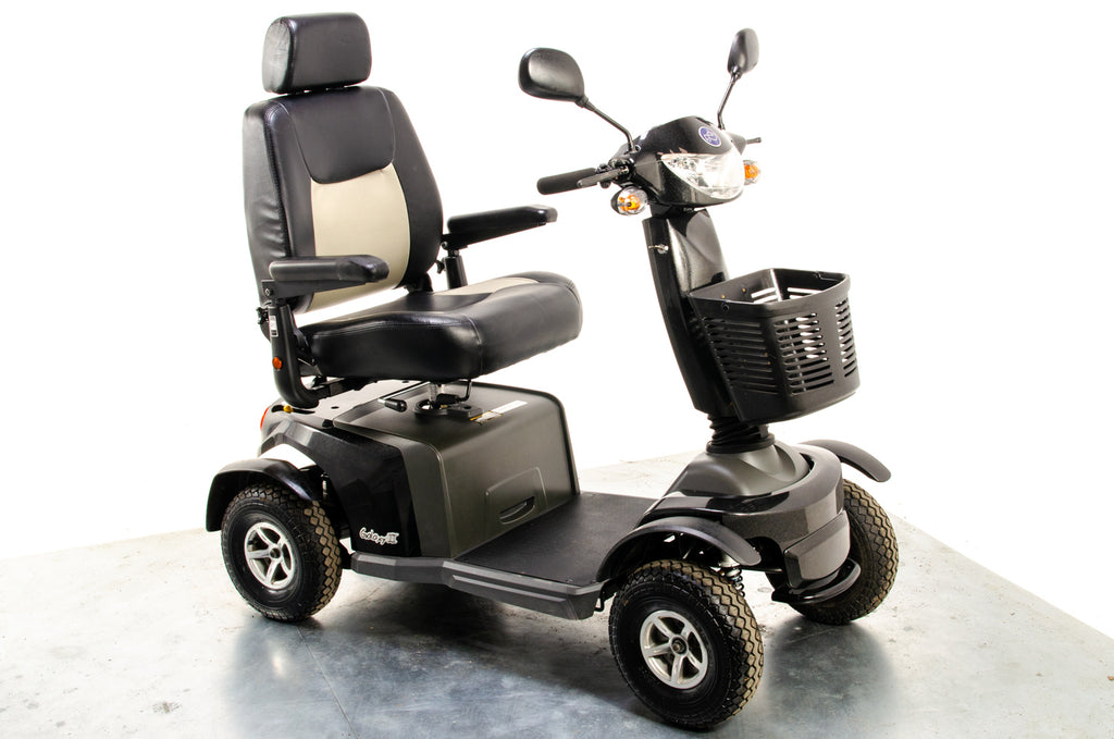 Excel Galaxy II Used Mobility Scooter 8mph Large Comfy Class 3 Road Legal Black 13504