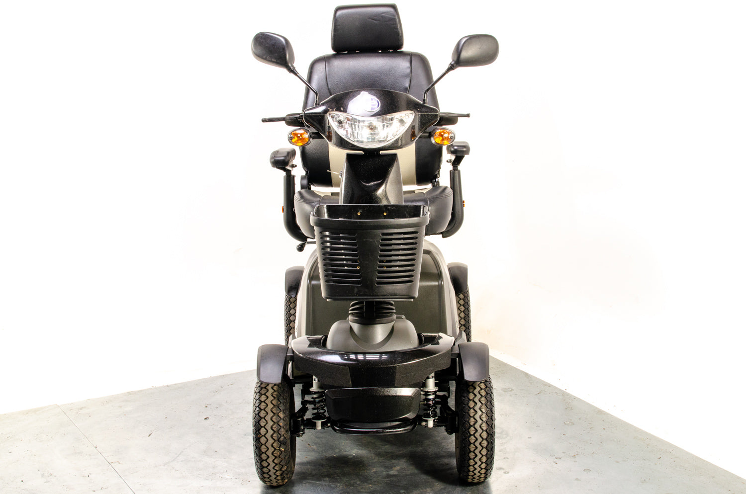 Excel Galaxy II Used Mobility Scooter 8mph Large Comfy Class 3 Road Legal Black 13504