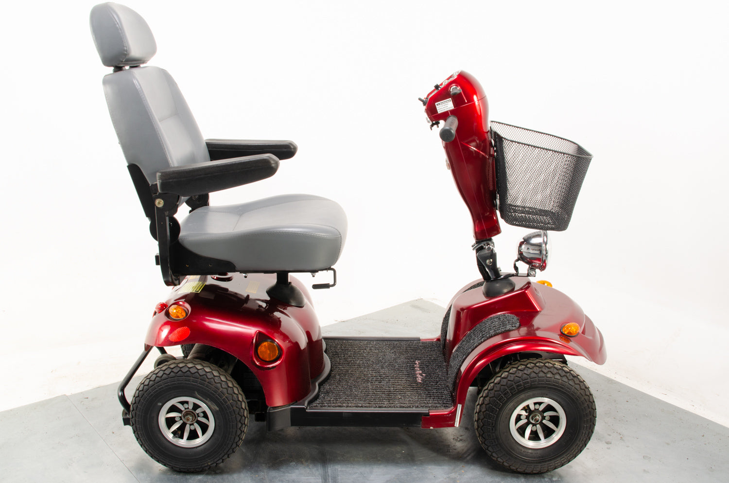 Freerider Kensington S Used Mobility Scooter Midsize All-Terrain Pavement Road Legal Red