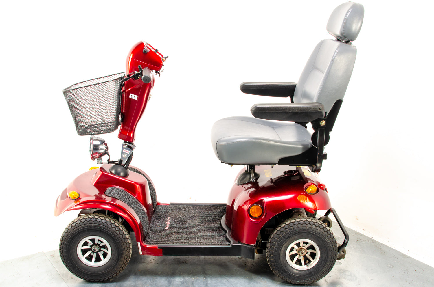 Freerider Kensington S Used Mobility Scooter Midsize All-Terrain Pavement Road Legal Red