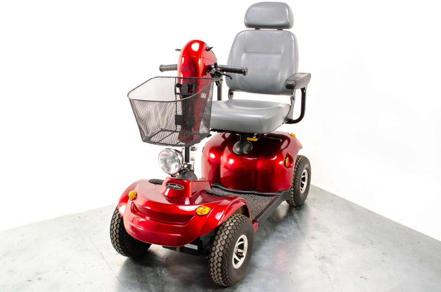 Freerider Kensington S Used Mobility Scooter Midsize All-Terrain Pavement Road Legal Red