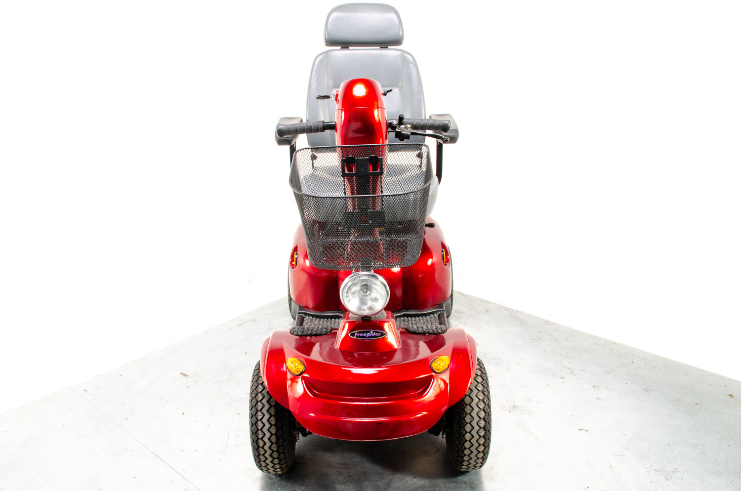 Freerider Kensington S Used Mobility Scooter Midsize All-Terrain Pavement Road Legal Red Secondary image