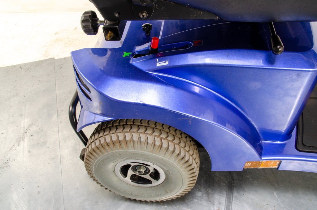 Midi GTE Sterling S425 Used Mobility Scooter 8mph Blue Midsize Pneumatic Pavement 13290