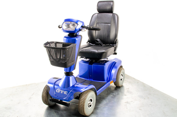 Midi GTE Sterling S425 Used Mobility Scooter 8mph Blue Midsize Pneumatic Pavement 13290
