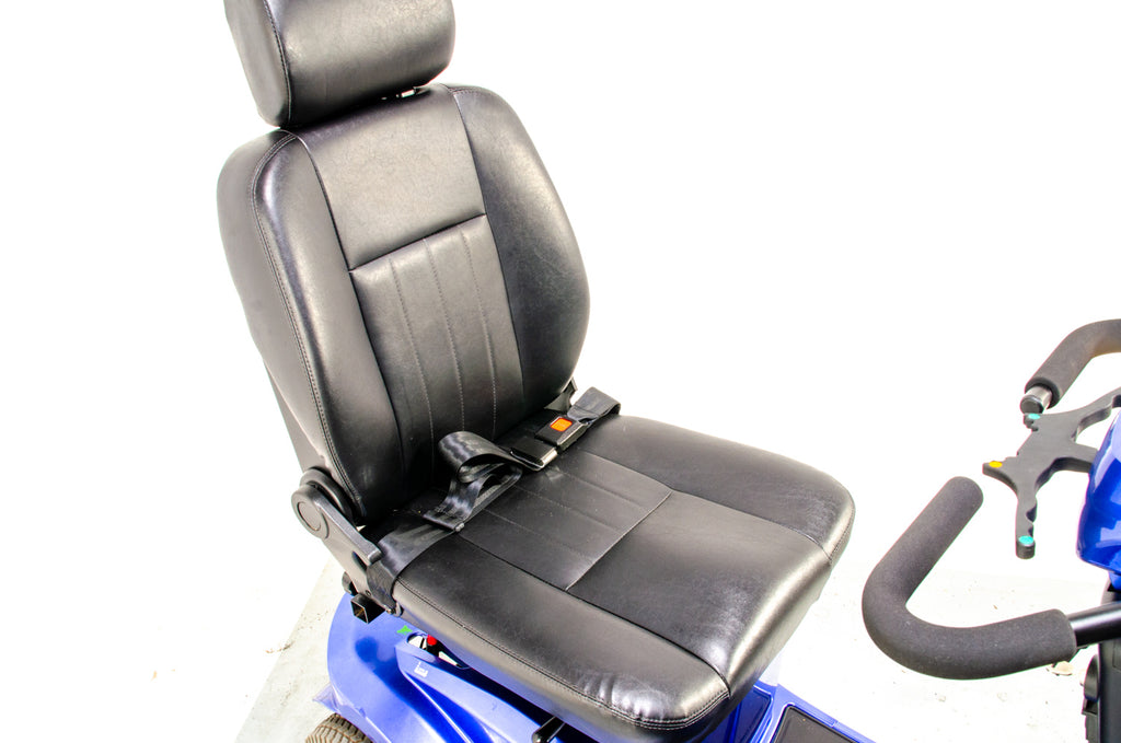 Midi GTE Sterling S425 Used Mobility Scooter 8mph Blue Midsize Pneumatic Pavement 13290