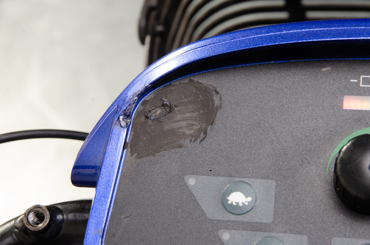 Midi GTE Sterling S425 Used Mobility Scooter 8mph Blue Midsize Pneumatic Pavement 13290