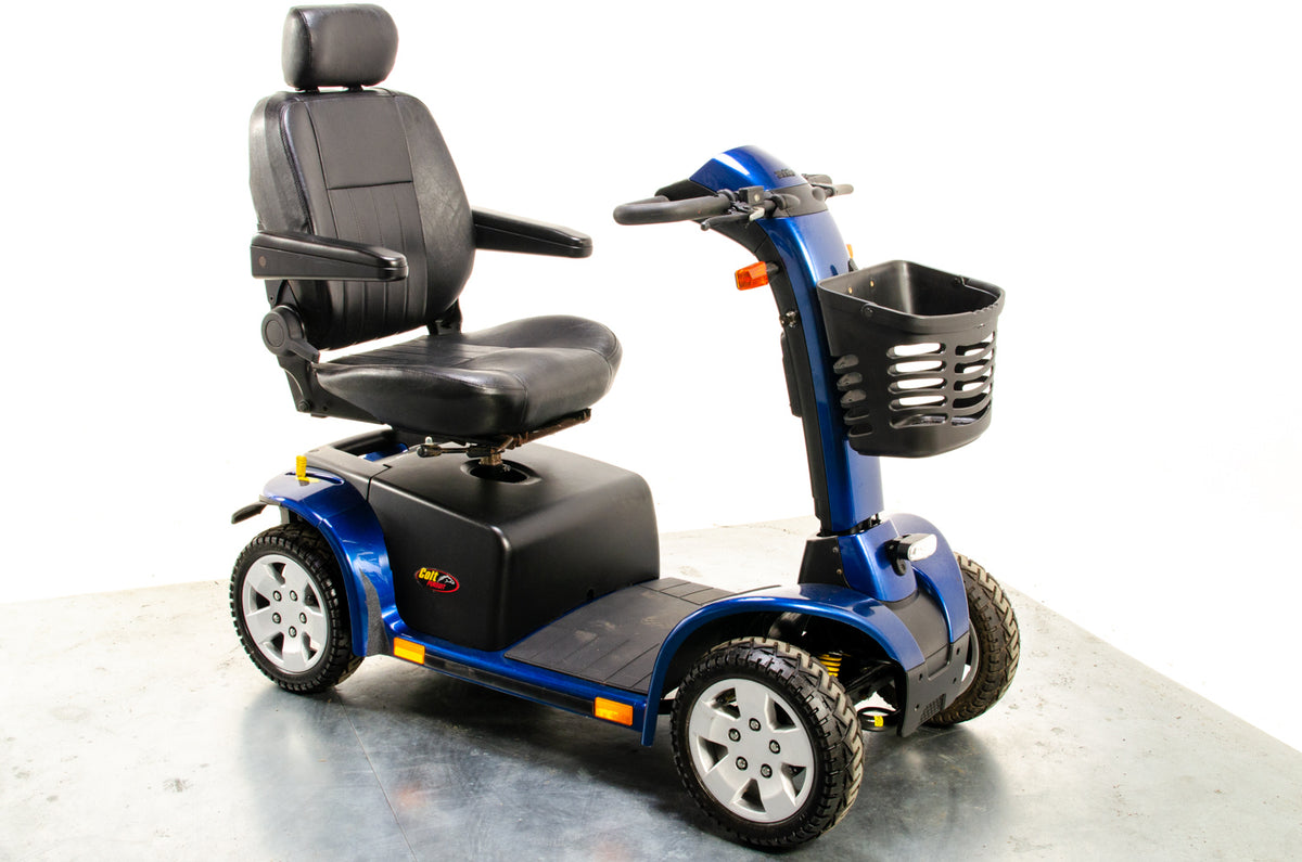 Pride Colt Pursuit Used Mobility Scooter 8mph All-Terrain Transportable Large Off-Road Road Legal Blue 13291 Main image