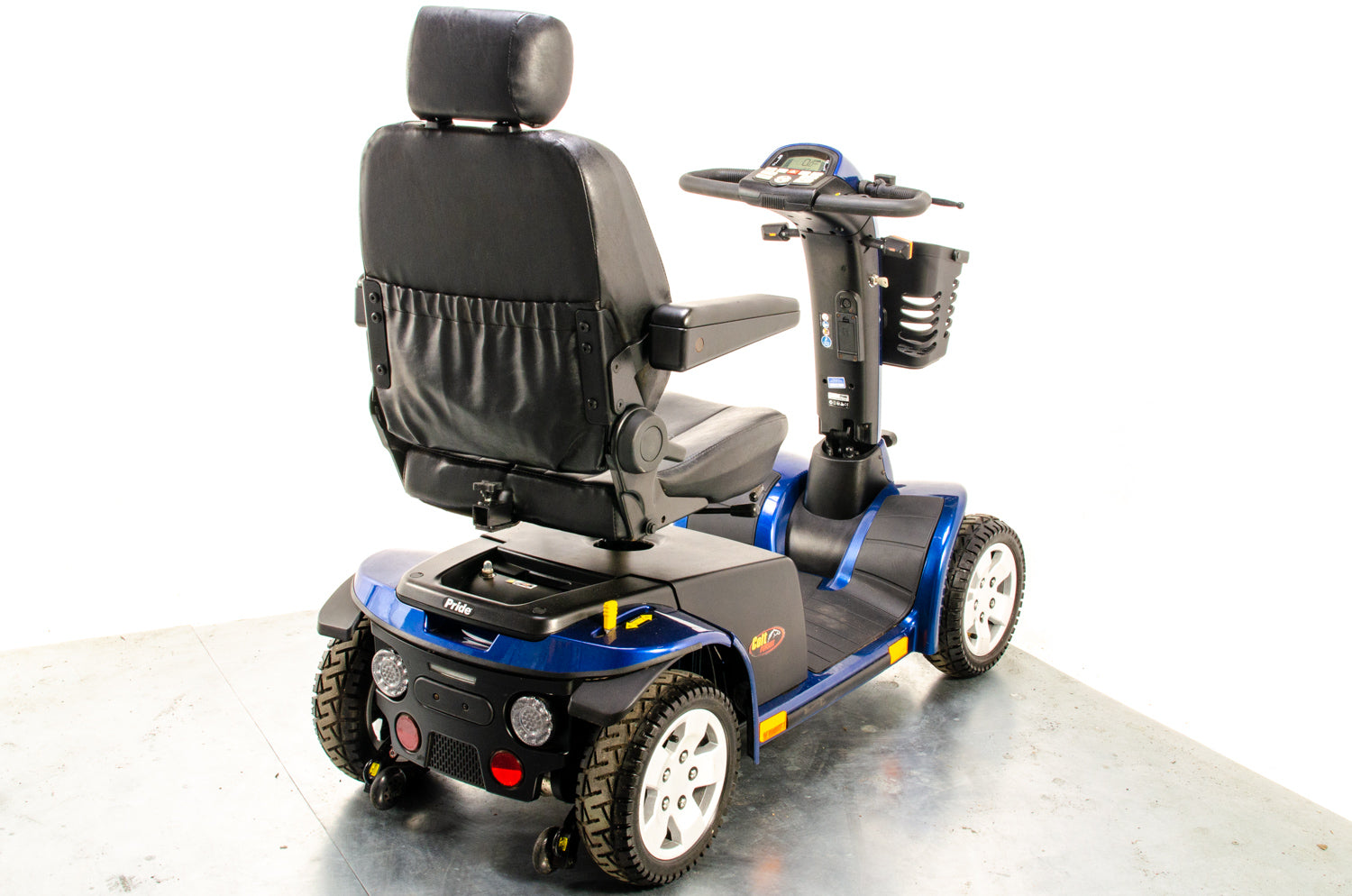 Pride Colt Pursuit Used Mobility Scooter 8mph All-Terrain Transportable Large Off-Road Road Legal Blue 13291