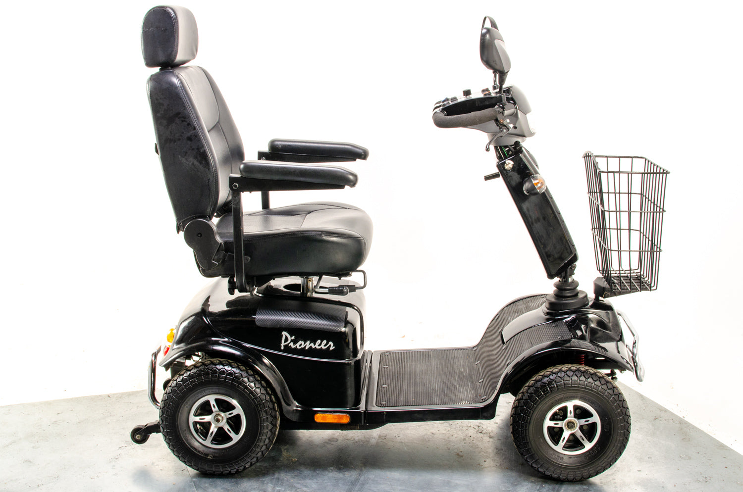 Rascal Pioneer Used Electric Mobility Scooter 8mph All-Terrain Suspension Off-Road Black 13347