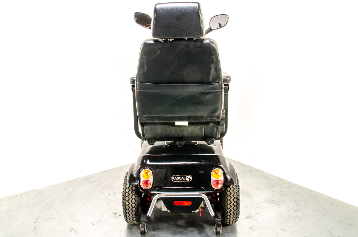 Rascal Pioneer Used Electric Mobility Scooter 8mph All-Terrain Suspension Off-Road Black 13347