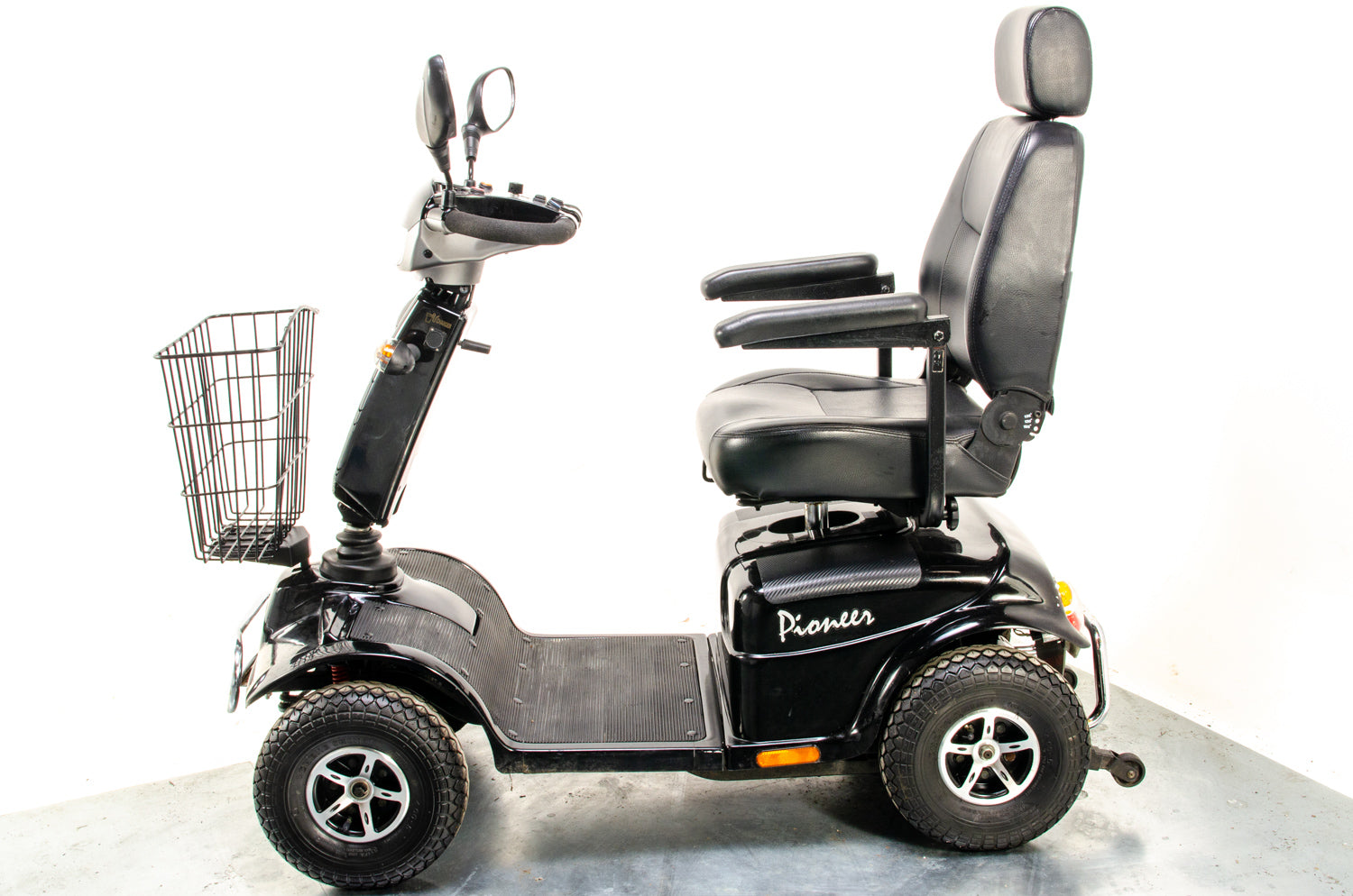 Rascal Pioneer Used Electric Mobility Scooter 8mph All-Terrain Suspension Off-Road Black 13347