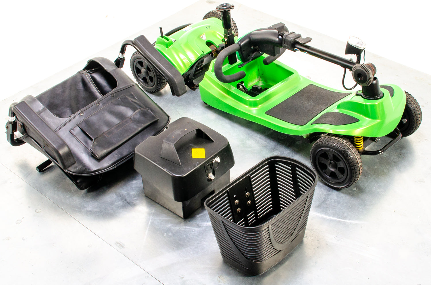 Liberty Vogue Used Mobility Scooter Suspension Transportable Lightweight One Rehab Green 13087 Secondary image