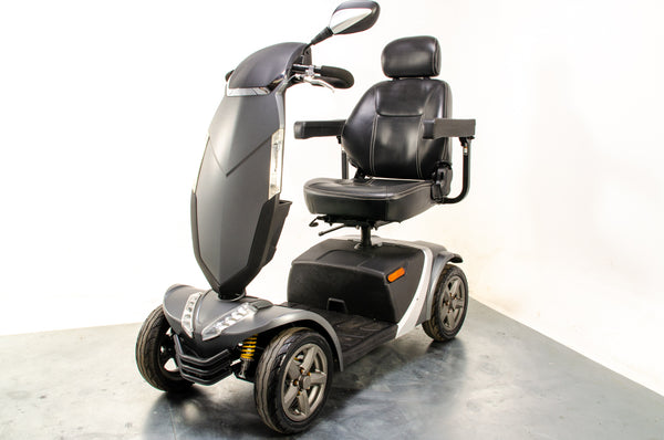 Rascal Vecta Sport Compact Used Electric Mobility Scooter 8mph Max Grip Suspension All-Terrain Road Legal Grey 13088