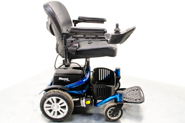 Roma Reno Elite Used Electric Wheelchair Powerchair Flame Blue indoor Outdoor Transportable 12176