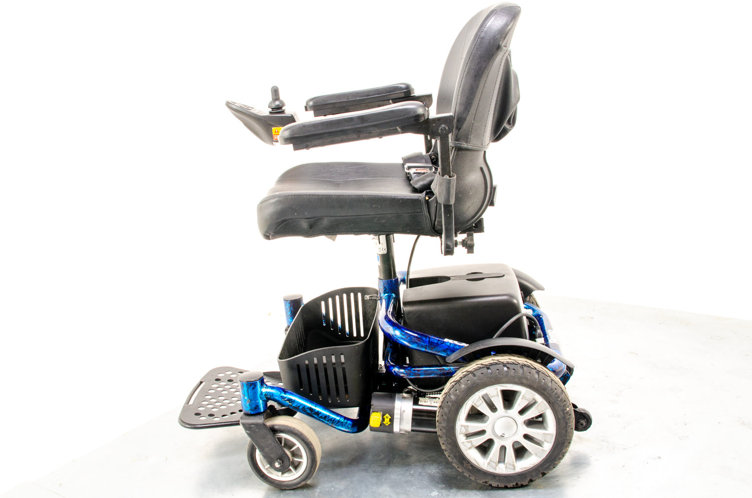 Roma Reno Elite Used Electric Wheelchair Powerchair Flame Blue indoor Outdoor Transportable 12176