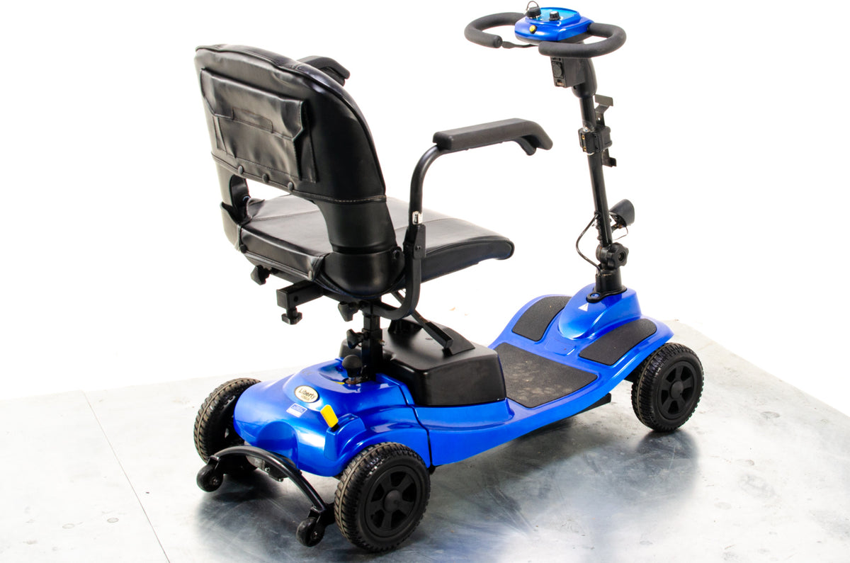 Liberty Vogue Used Mobility Scooter Suspension Transportable Lightweight One Rehab Blue 13343