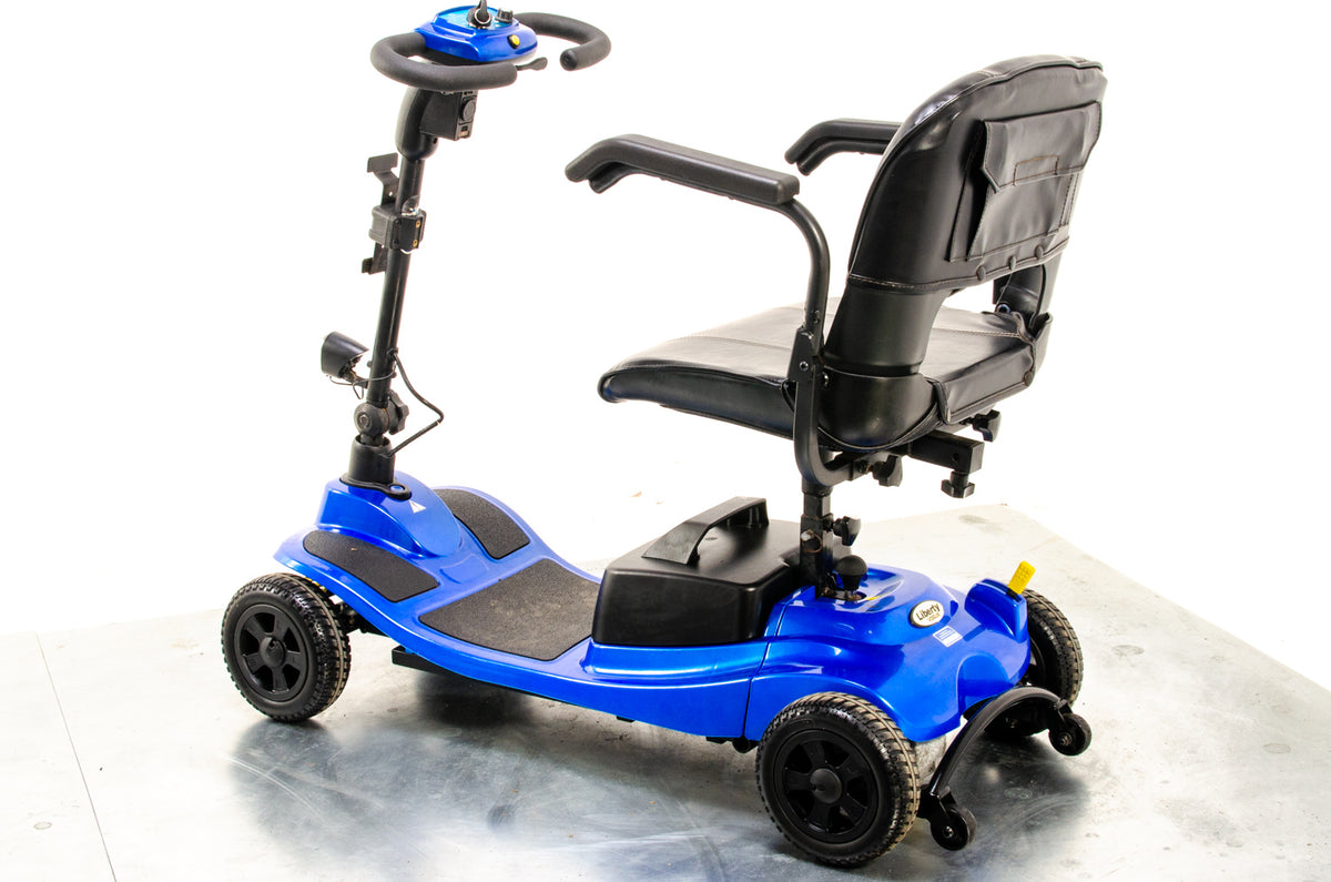Liberty Vogue Used Mobility Scooter Suspension Transportable Lightweight One Rehab Blue 13343
