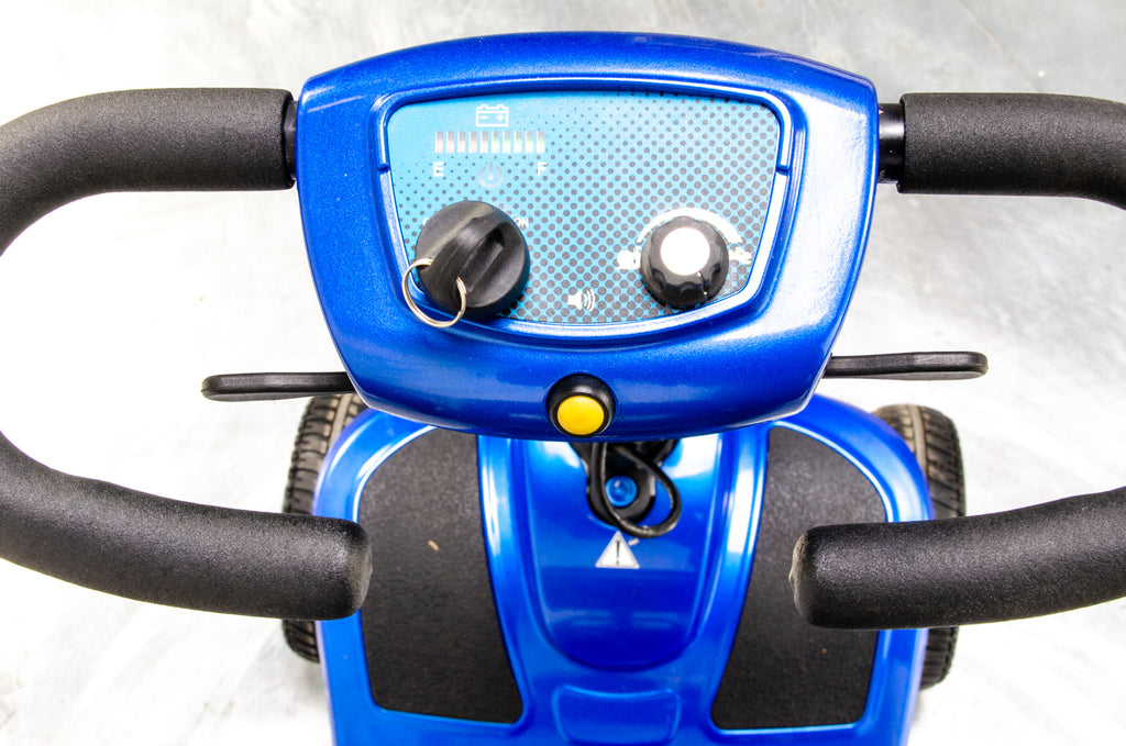 Liberty Vogue Used Mobility Scooter Suspension Transportable Lightweight One Rehab Blue 13343