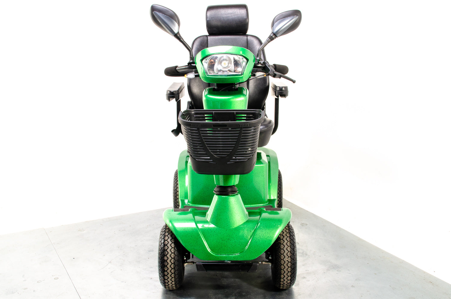 Sunrise Medical Sterling S425 Used Mobility Scooter 8mph Christmas Tree Sparkle Midsize Pneumatic Pavement 13296