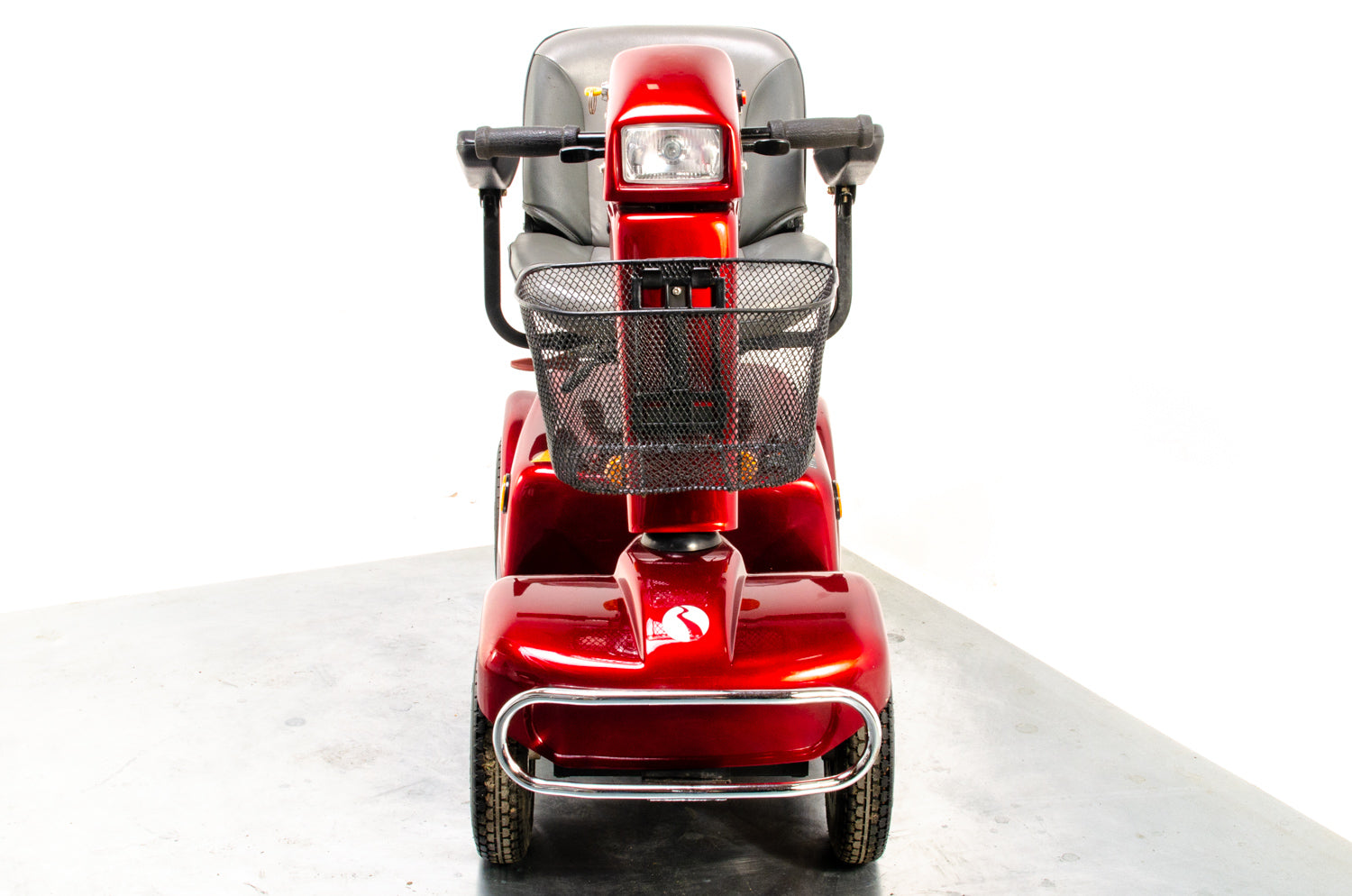 Rascal 388XL Used Electric Mobility Scooter 6mph Road Legal Pavement Comfy Red 13300 Secondary image