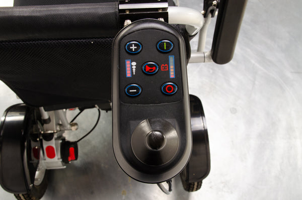 Lith-Tech Smart Chair 1 XL SC-1 Used Electric Wheelchair Powerchair Portable Folding Transportable Lithium Attendant Brushless