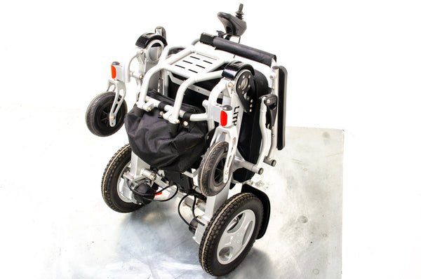Lith-Tech Smart Chair 1 XL SC-1 Used Electric Wheelchair Powerchair Portable Folding Transportable Lithium Attendant Brushless