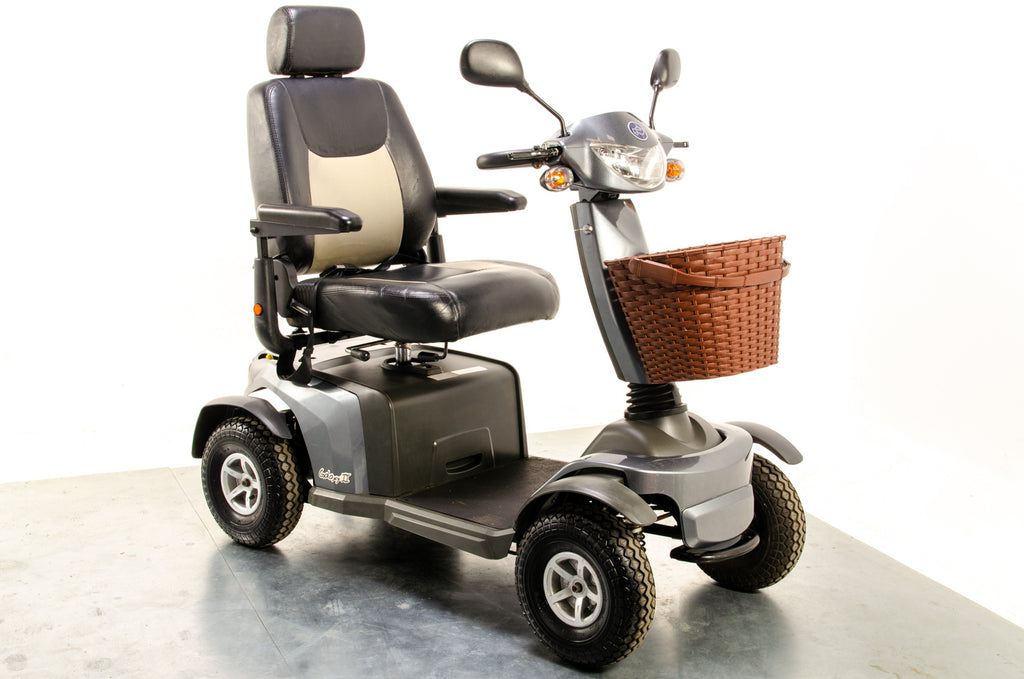 Excel Galaxy II Used Mobility Scooter 8mph Large Comfy Class 3 Road Legal Grey 03507