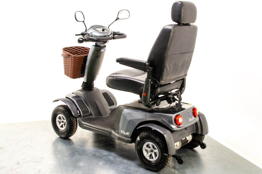 Excel Galaxy II Used Mobility Scooter 8mph Large Comfy Class 3 Road Legal Grey 03507
