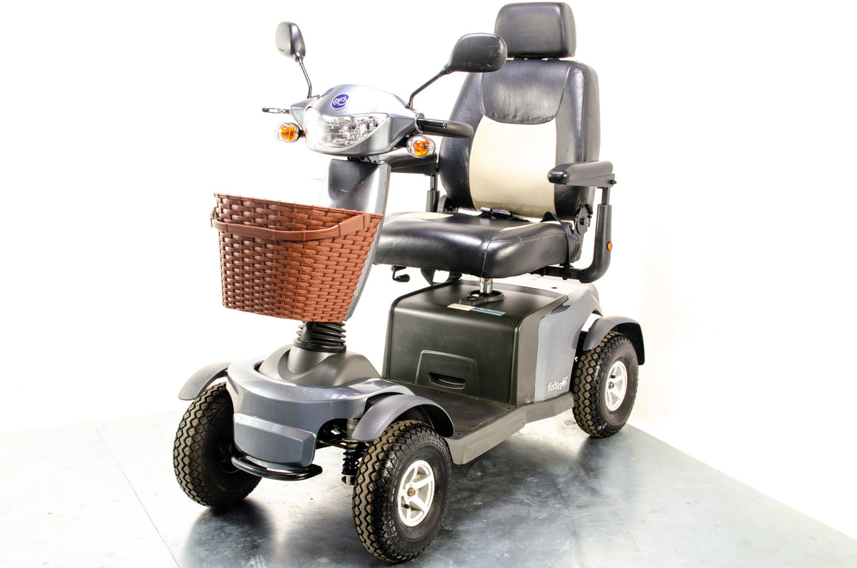 Excel Galaxy II Used Mobility Scooter 8mph Large Comfy Class 3 Road Legal Grey 03507