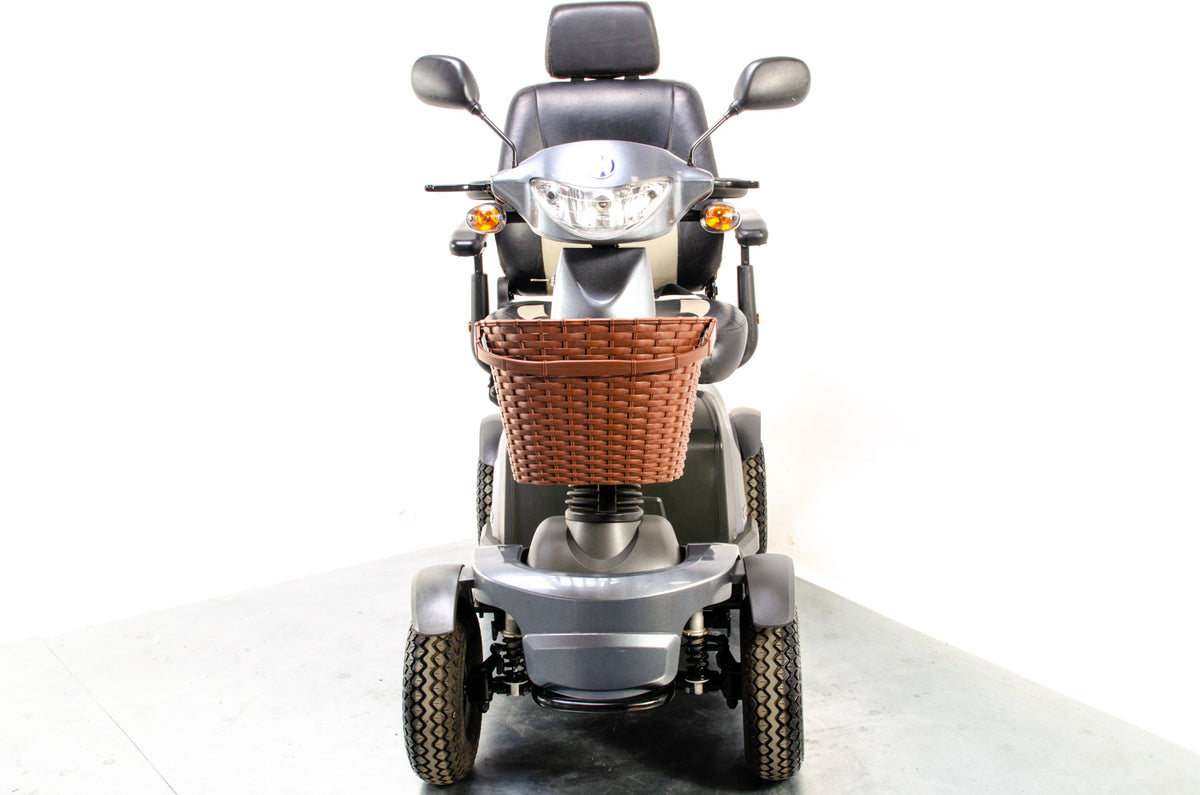 Excel Galaxy II Used Mobility Scooter 8mph Large Comfy Class 3 Road Legal Grey 03507