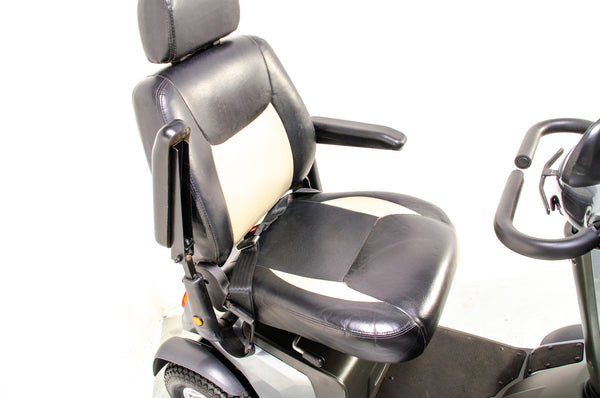 Excel Galaxy II Used Mobility Scooter 8mph Large Comfy Class 3 Road Legal Grey 03507