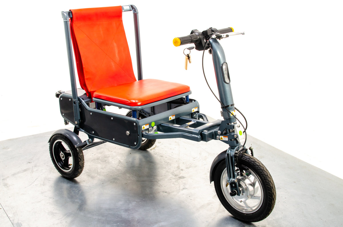 eFOLDI Lightweight Folding Electric Mobility Scooter 8mph Used Portable Transportable Lithium