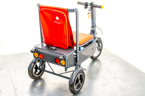 eFOLDI Lightweight Folding Electric Mobility Scooter 8mph Used Portable Transportable Lithium