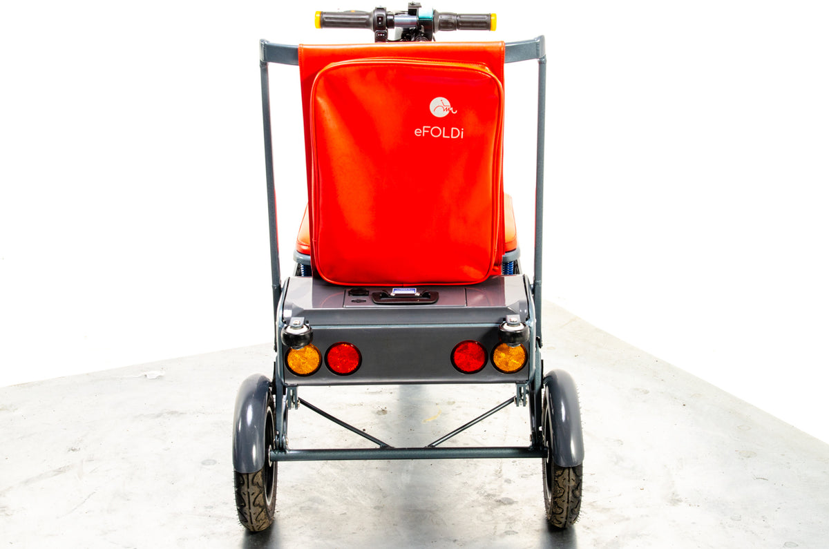 eFOLDI Lightweight Folding Electric Mobility Scooter 8mph Used Portable Transportable Lithium