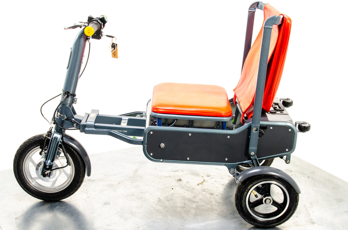 eFOLDI Lightweight Folding Electric Mobility Scooter 8mph Used Portable Transportable Lithium