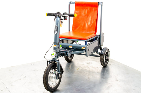 eFOLDI Lightweight Folding Electric Mobility Scooter 8mph Used Portable Transportable Lithium