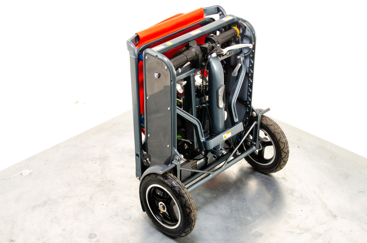 eFOLDI Lightweight Folding Electric Mobility Scooter 8mph Used Portable Transportable Lithium