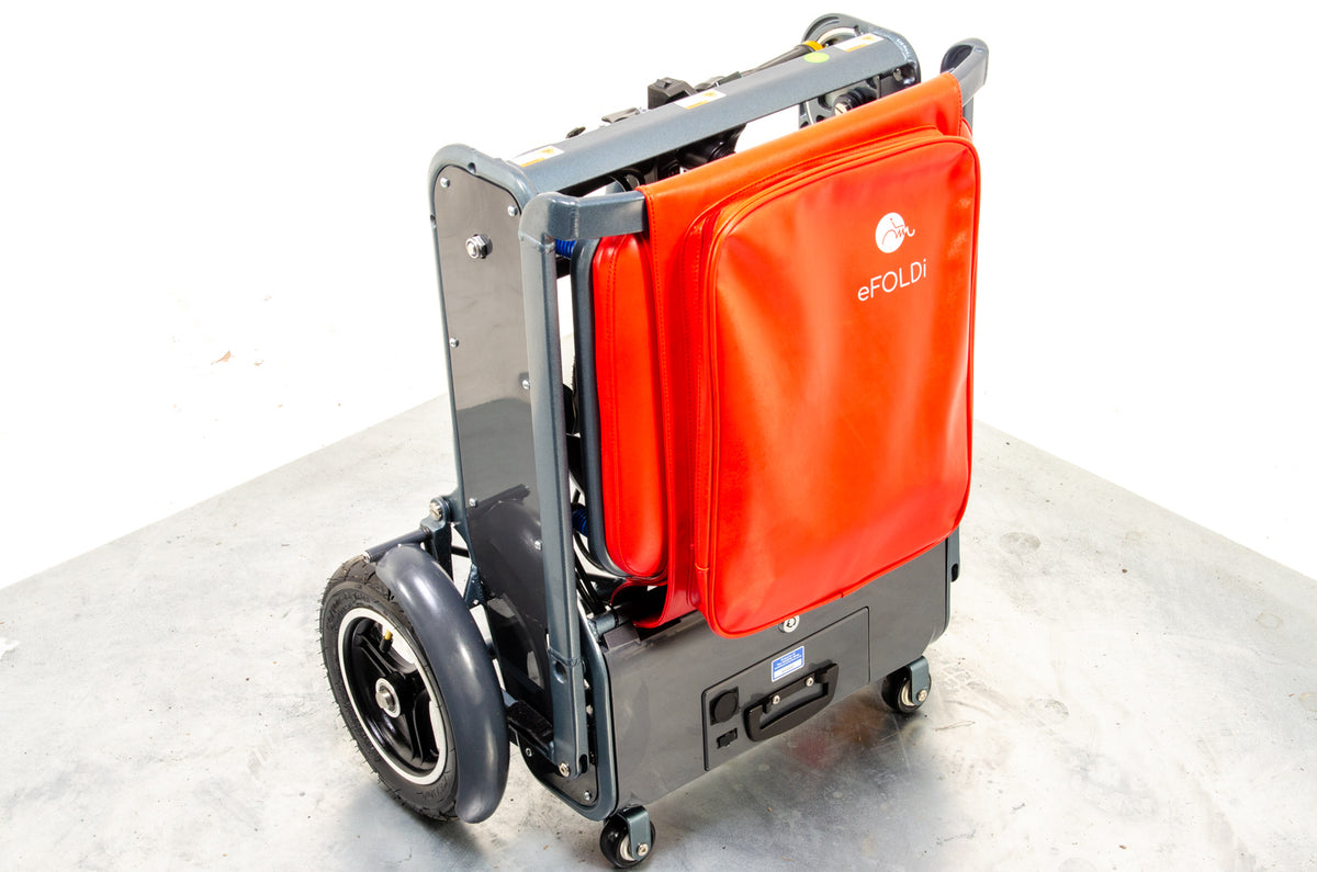 eFOLDI Lightweight Folding Electric Mobility Scooter 8mph Used Portable Transportable Lithium