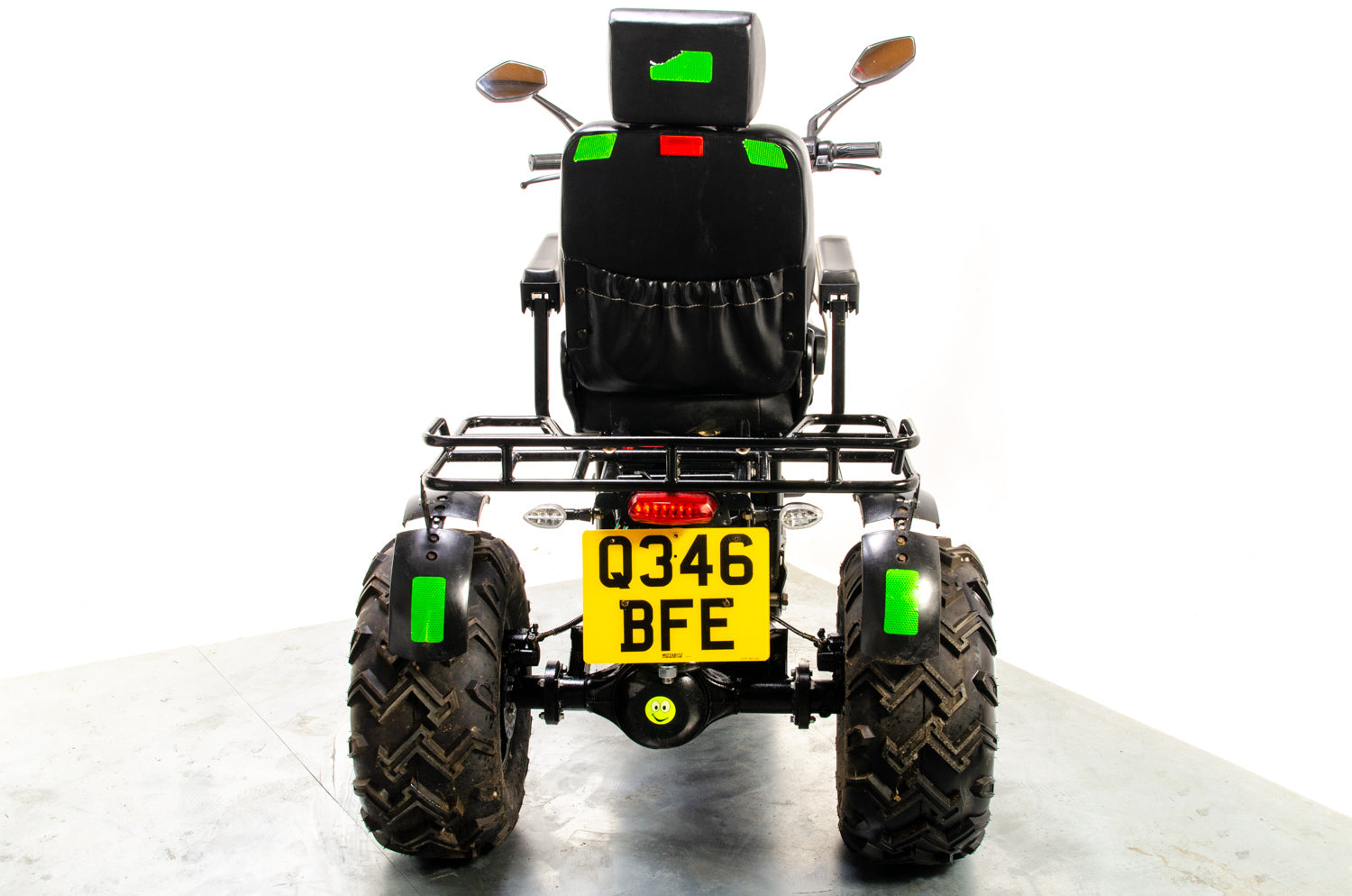 All-Terrain Off-Road Mobility Scooter Trike ATV AWD Monster Wheels Road Legal 20mph