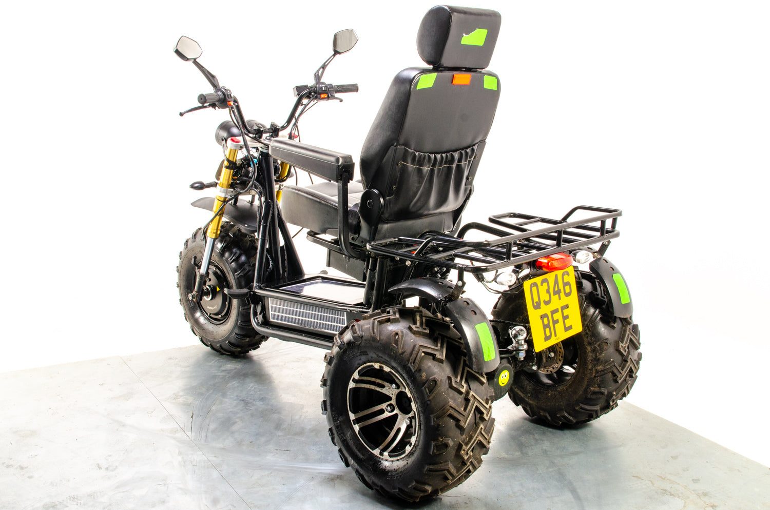 All-Terrain Off-Road Mobility Scooter Trike ATV AWD Monster Wheels Road Legal 20mph