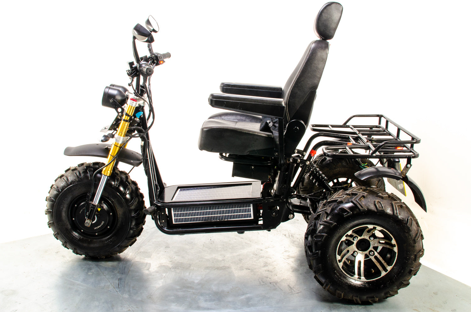 All-Terrain Off-Road Mobility Scooter Trike ATV AWD Monster Wheels Road Legal 20mph