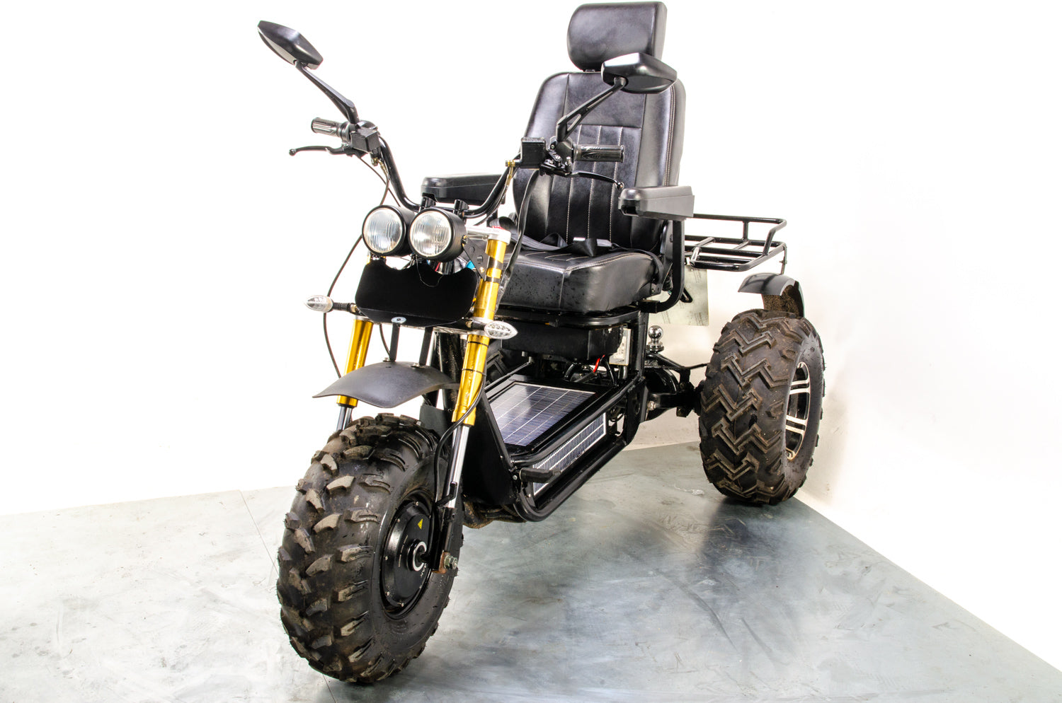 All-Terrain Off-Road Mobility Scooter Trike ATV AWD Monster Wheels Road Legal 20mph