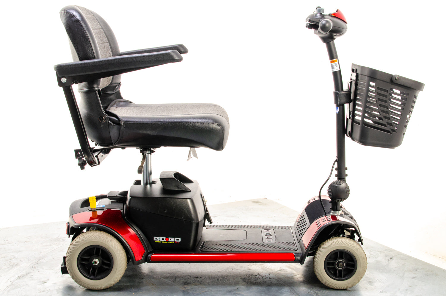 Pride Go-Go Elite Traveller Plus Used Mobility Scooter Small Transportable Lightweight Travel Car 13509